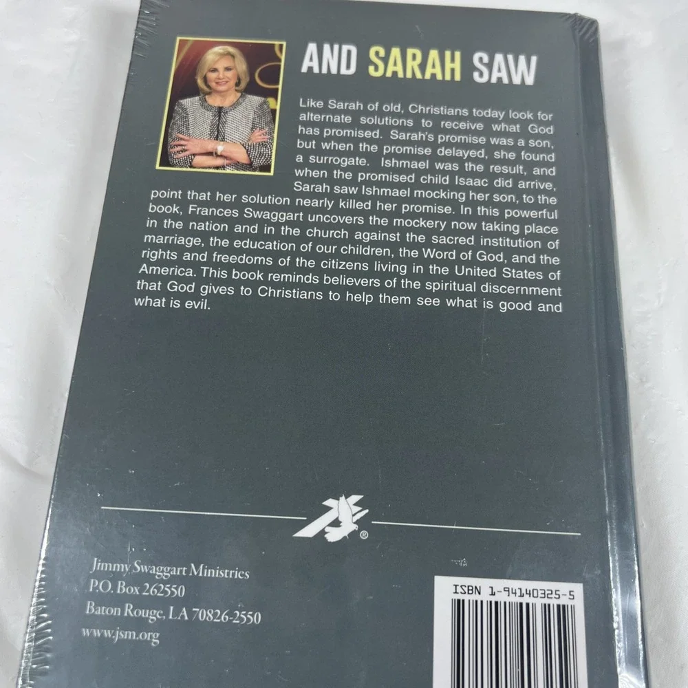 And Sarah Saw‎ by Frances Swaggart (2016, Hardcover) Factory Sealed